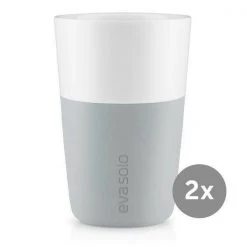 Eva Solo Caffè Latte Becher 2er Set Marble Grey