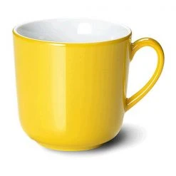 Dibbern Becher Mit Henkel 0,32 L Solid Color Sonnengelb