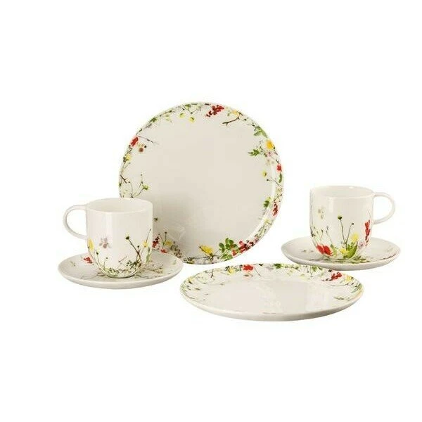 Rosenthal Geschirr-Set Coupe 6-tlg. Brillance Fleurs Sauvages 1 Rosenthal Geschirr-Set Coupe 6-tlg. Brillance Fleurs Sauvages