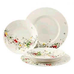Rosenthal Geschirr-Set 4-tlg. Brillance Fleurs Sauvages