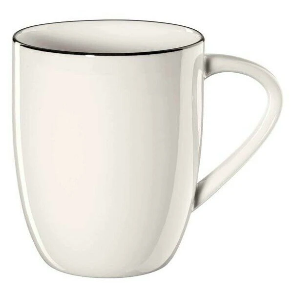 ASA Becher Mit Henkel 350 Ml à Table Ligne Noir 1 ASA Becher Mit Henkel 350 Ml à Table Ligne Noir