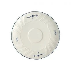 Villeroy & Boch Kaffeeuntertasse 14 Cm Blütenzweige Rund Mit Spiegel Alt Luxemburg