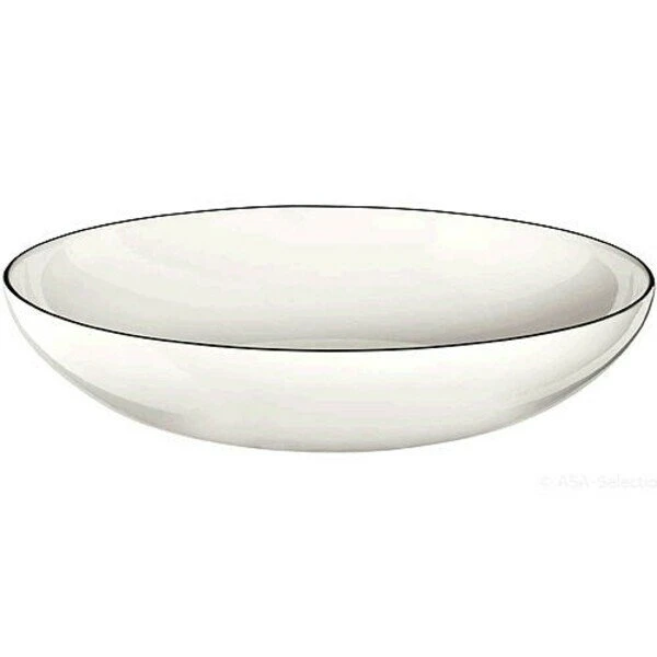 ASA Pasta Und Suppenteller 22cm à Table Ligne Noir 1 ASA Pasta Und Suppenteller 22cm à Table Ligne Noir