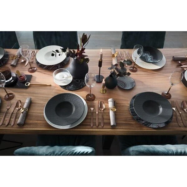 Villeroy & Boch Pastateller Manufacture Rock Blanc 28 Cm 4 Villeroy & Boch Pastateller Manufacture Rock Blanc 28 Cm – Bild 4