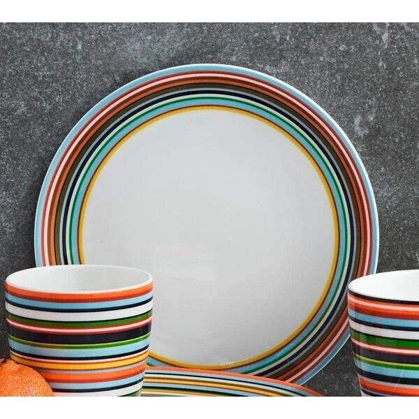 Iittala Teller Flach 20 Cm Origo Orange 2 Iittala Teller Flach 20 Cm Origo Orange – Bild 2