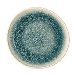 Rosenthal Teller Flach 22 Cm Junto Aquamarine